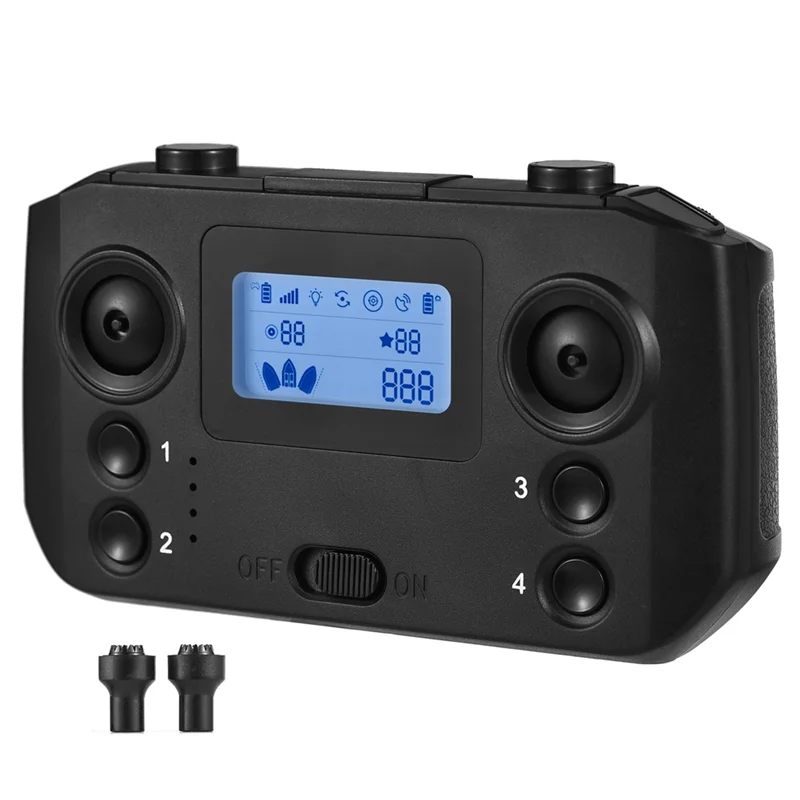 A09F-Fishing Bait Boat Remote Control With LCD Screen Displays For D19 D20 GPS Fishing Bait Boat Fishing Accessories
