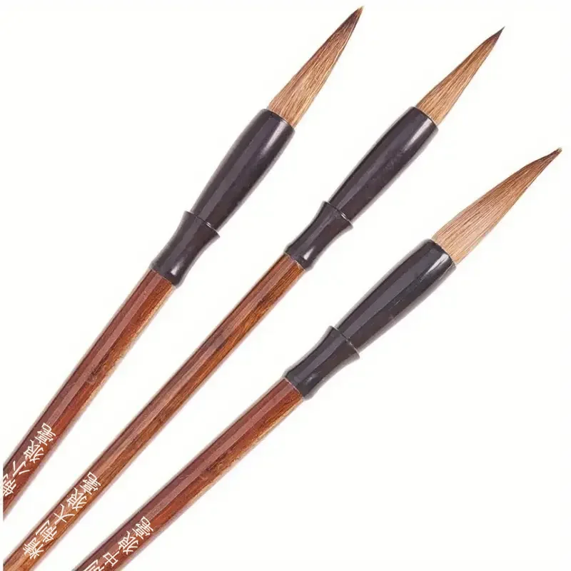 High Quality Chinese Calligraphy Brush - Traditional Chinese Painting Brush - Soft Bristles, Durable Handle - For Beginners 6