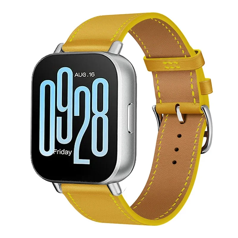 Elegant Leather Bracelet Loop Wrist Strap - Premium 22mm Accessory Band