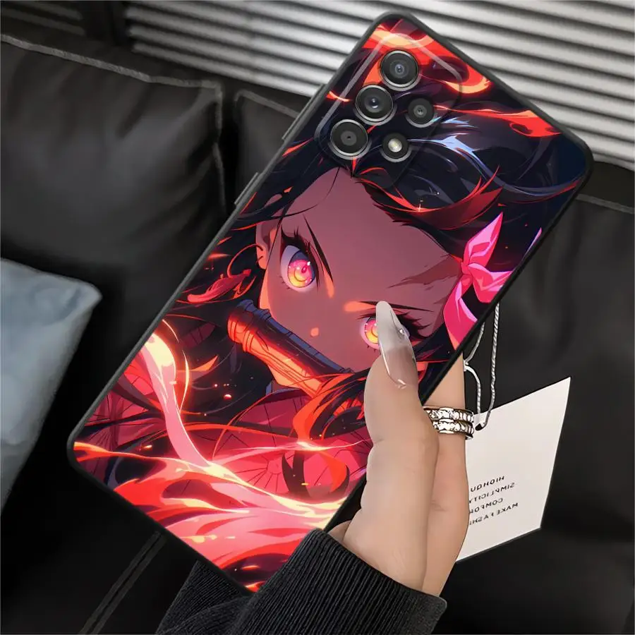 Demons Anime Slayer Soft Back Phone Cover Case