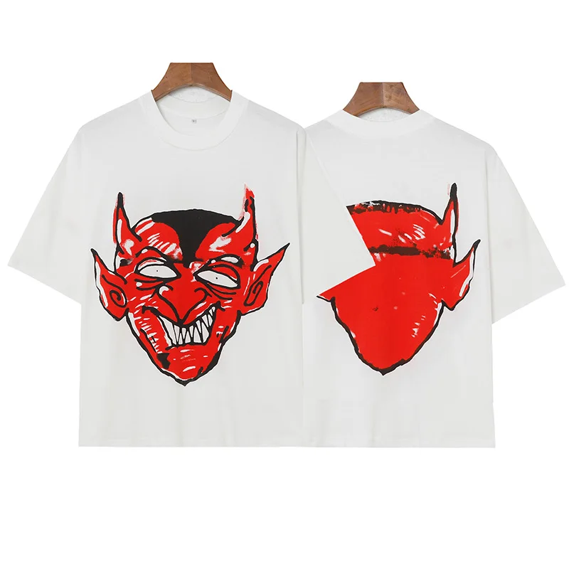 

2024 Blutosatire Top Tees Men Woman Casual Short Sleeve Fashion Spring Summer Cartoon Pattern Print T-shirts