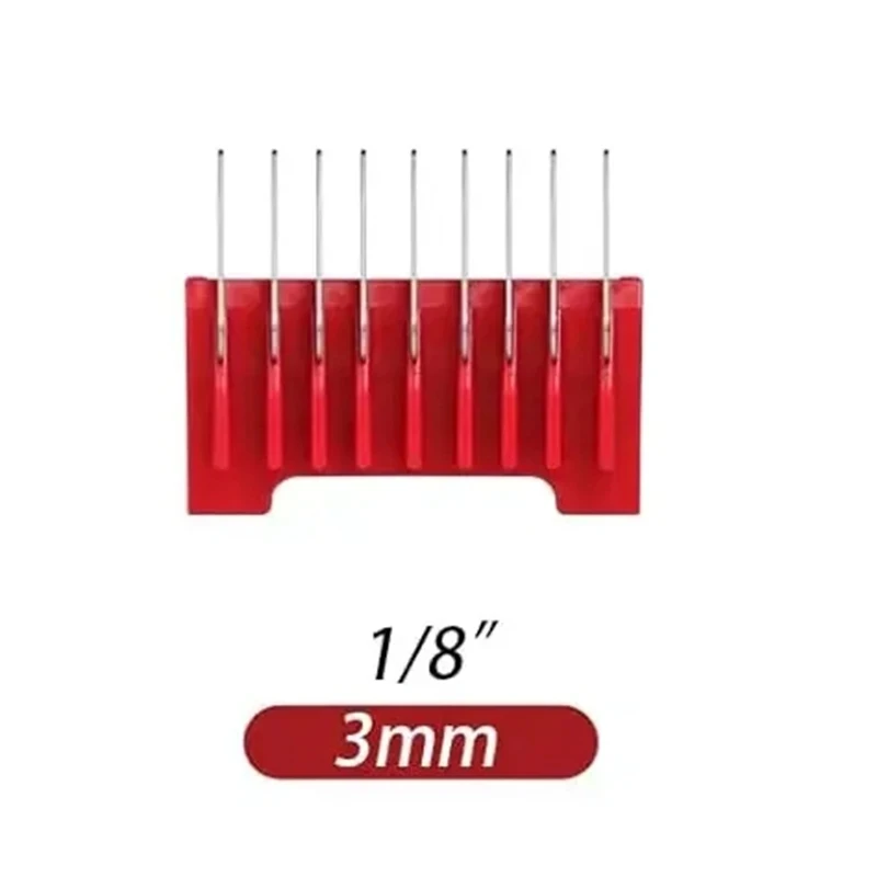 8pcs Stainless Steel Guide Comb For Wahl Professional Animal Pet Dog Clipper Bravura, Arco, Chromado, Creativa, Figura, Motion