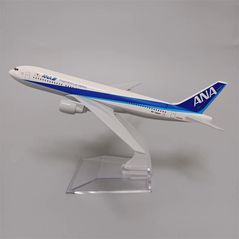 

Alloy Metal Japan Air ANA B777 Airlines Diecast Airplane Model ANA Boeing 777 Airways Plane Model w Stand Aircraft Gifts 16cm