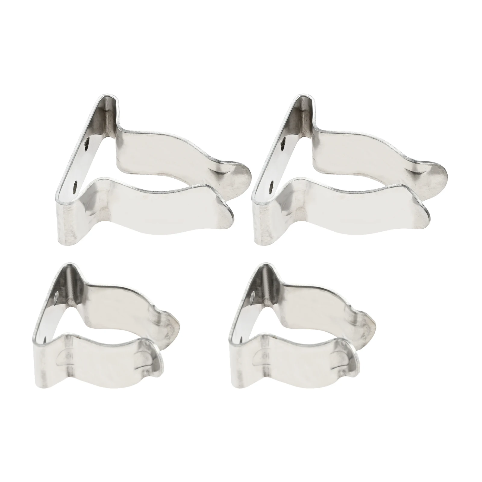 

2 шт., держатель для рыболовного крючка, из нержавеющей стали