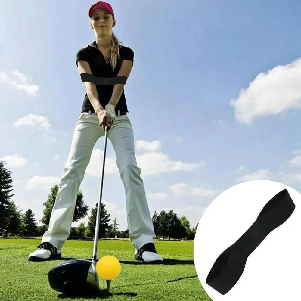 Description Picture 3 of itemGolf Swing Training Aid Arm Band Elastic Golf Swing Trainer Posture Motion Correction Aid For Hand Positioning Improve Your Game