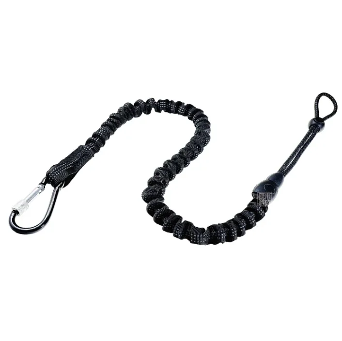 Safety Bungee Tool Lanyard with Carabiner – Anti-Fall Rope for Camping, Climbing, and Aerial Work 5
