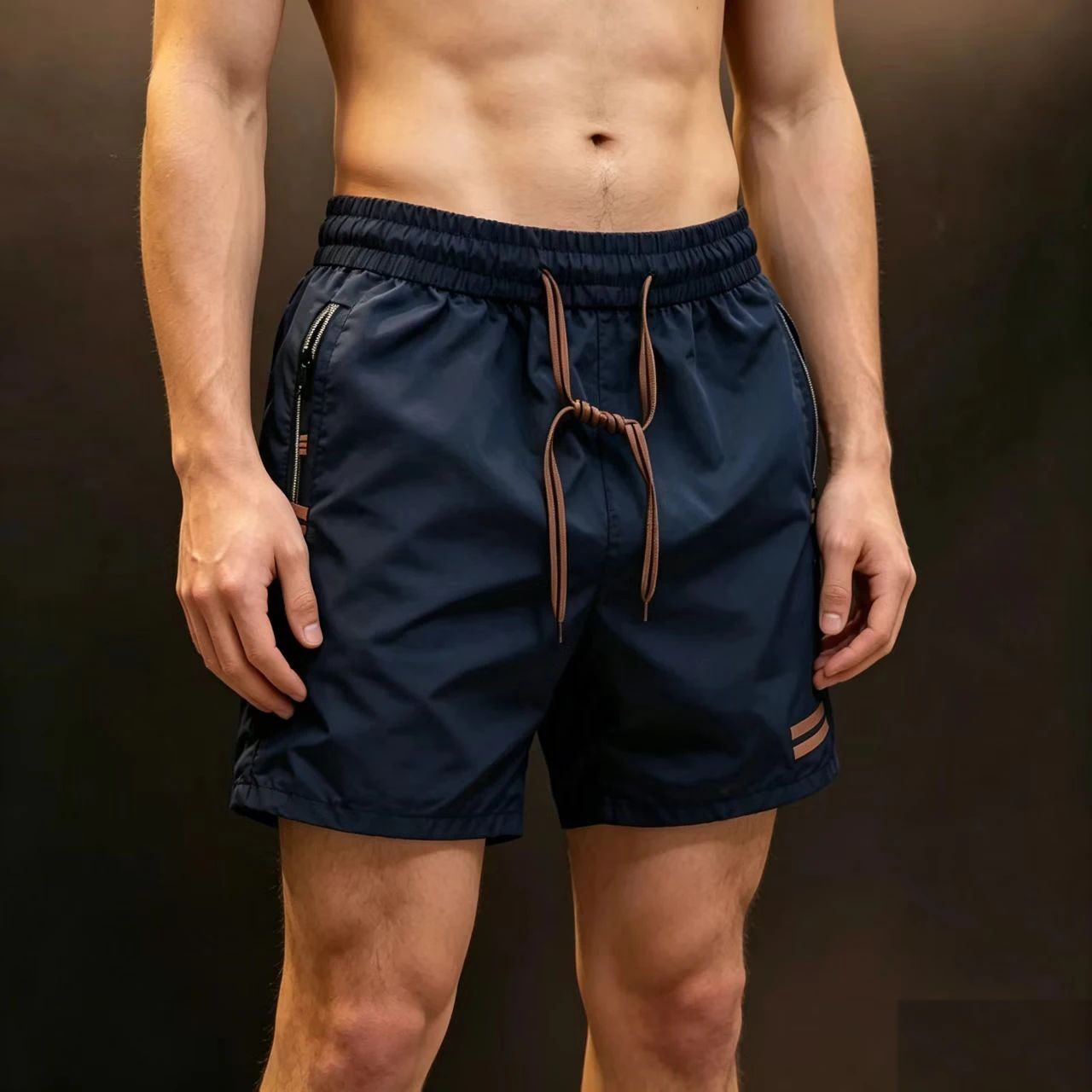 Trendy Summer Shorts Men Streetwear Hip Hop Straight Leg Short Pants Casual Sports Five-Point Pants male 3