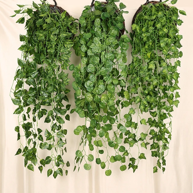 4pcs Artificial Leaf Vine  Hanging vines, Artificial plants, Artificial  leaf