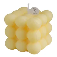 Vela de cubo de burbujas estilo Ins, vela perfumada hecha a mano, vela de cera de soja para aromaterapia, velas de cumpleaños para boda, decoración del hogar para fiesta - Imagen 6