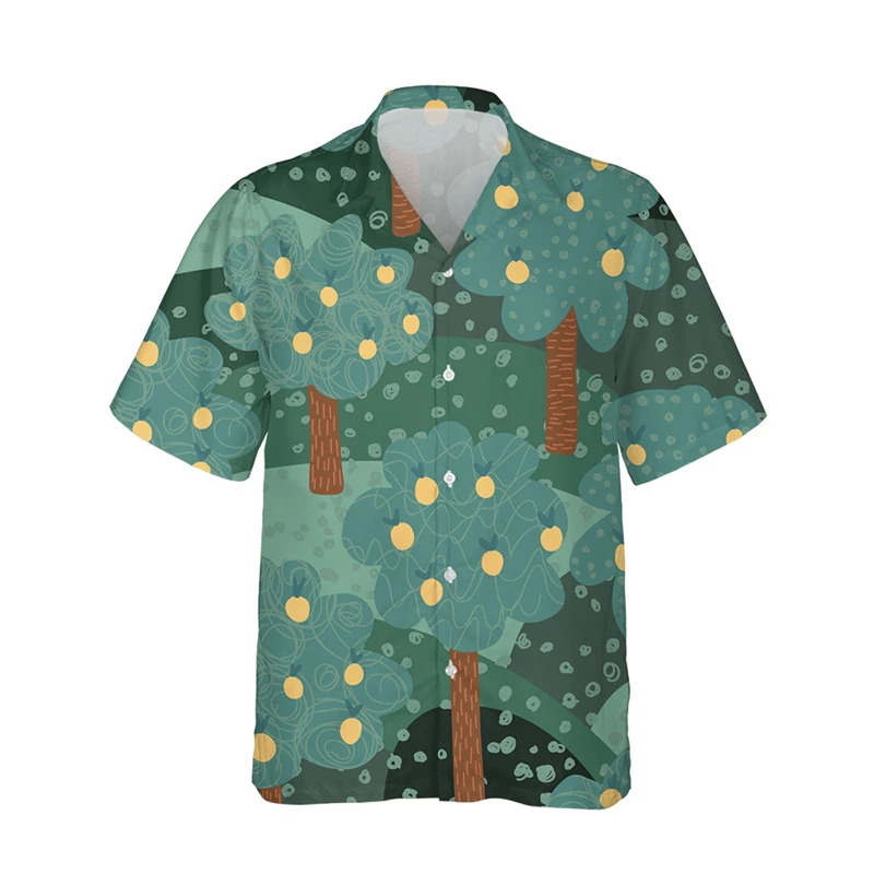 thumbnail image 1 of Camisa de verano nueva para mujer, camisa con estampado 3D de limón y naranja, camisa de mujer de estilo casual de frutas, camisa de mujer de tendencia de moda, top corto para mujer, 1 of 5