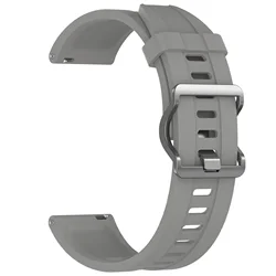 Breathable Silicone Sport Strap - 22mm Band Bracelet for CMF Watch Pro (Titanium gray)