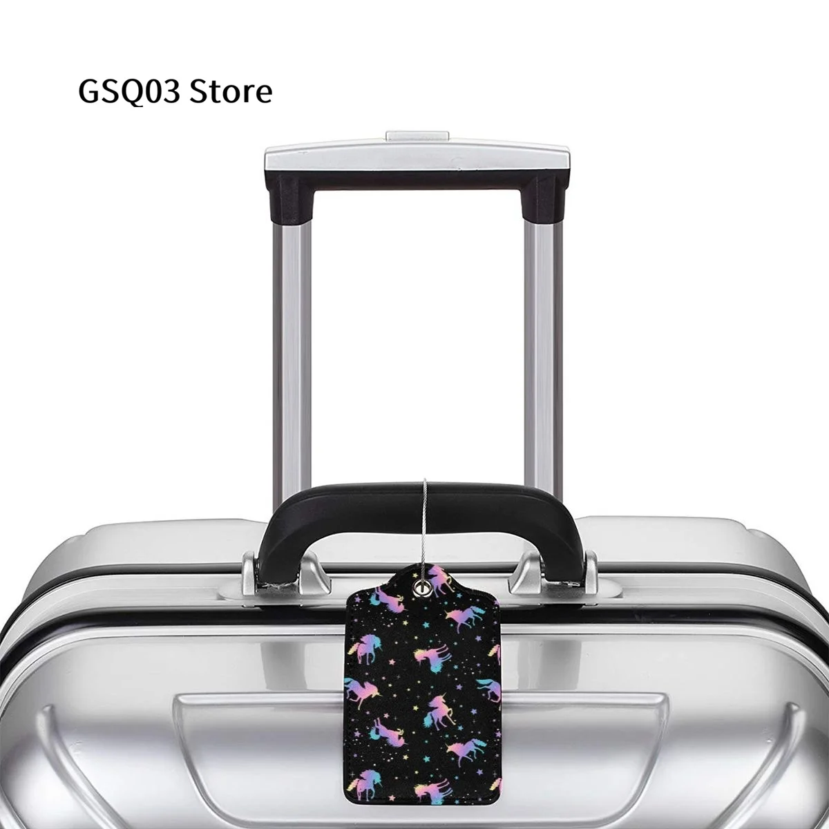 Рисунок 5 - Ярлыки для чемодана с единорогом и звездами