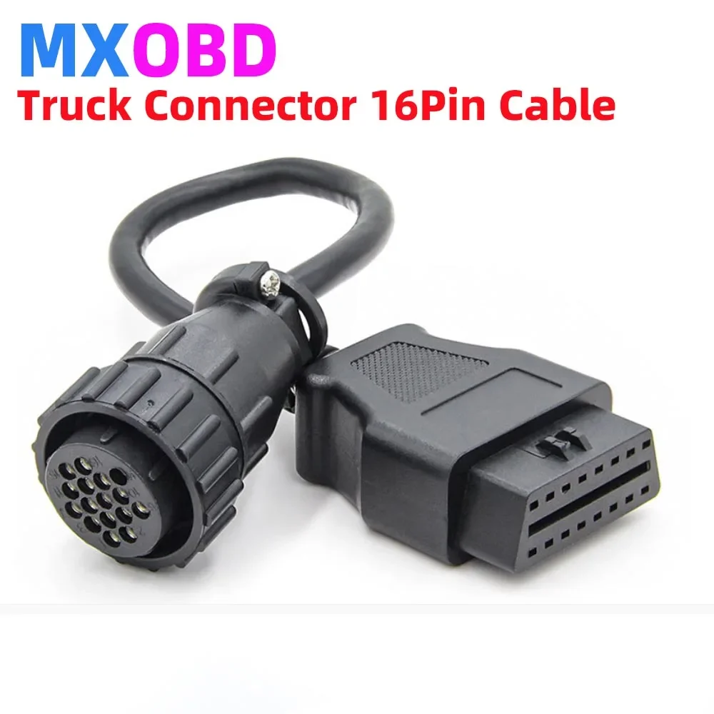 Per Scania Truck Obd A Obd2 Cavo Di Prolunga A 16 Pin Per Scania 16Pin Truck 16 Pin Obd2 Scanner Connector Strumento Diagnostico Per Camion