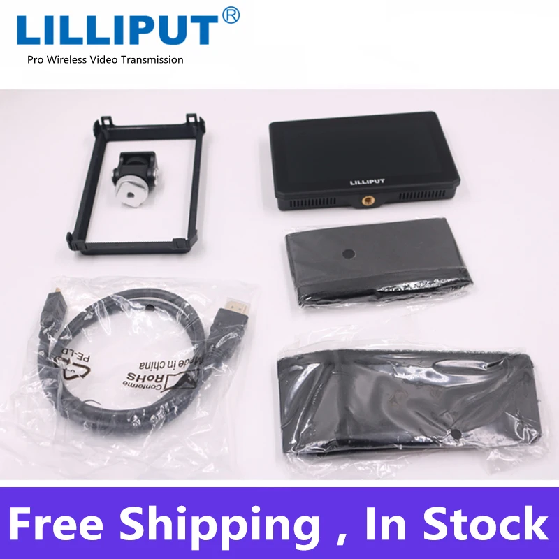 Lilliput T5 4K Sdi Studio Monitor Da Campo Portatile Da 5 Pollici Dslr Audio Ips Liliput Video Foto Esterna Sui Monitor Della Fotocamera