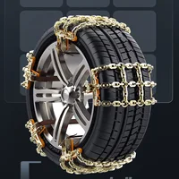 Universal Steel Winter Truck Car Wheels Tyre Tire Snow Ice Chains Belt Winter Anti-skid Vehicles SUV Wheel Chain Mud Road Safety