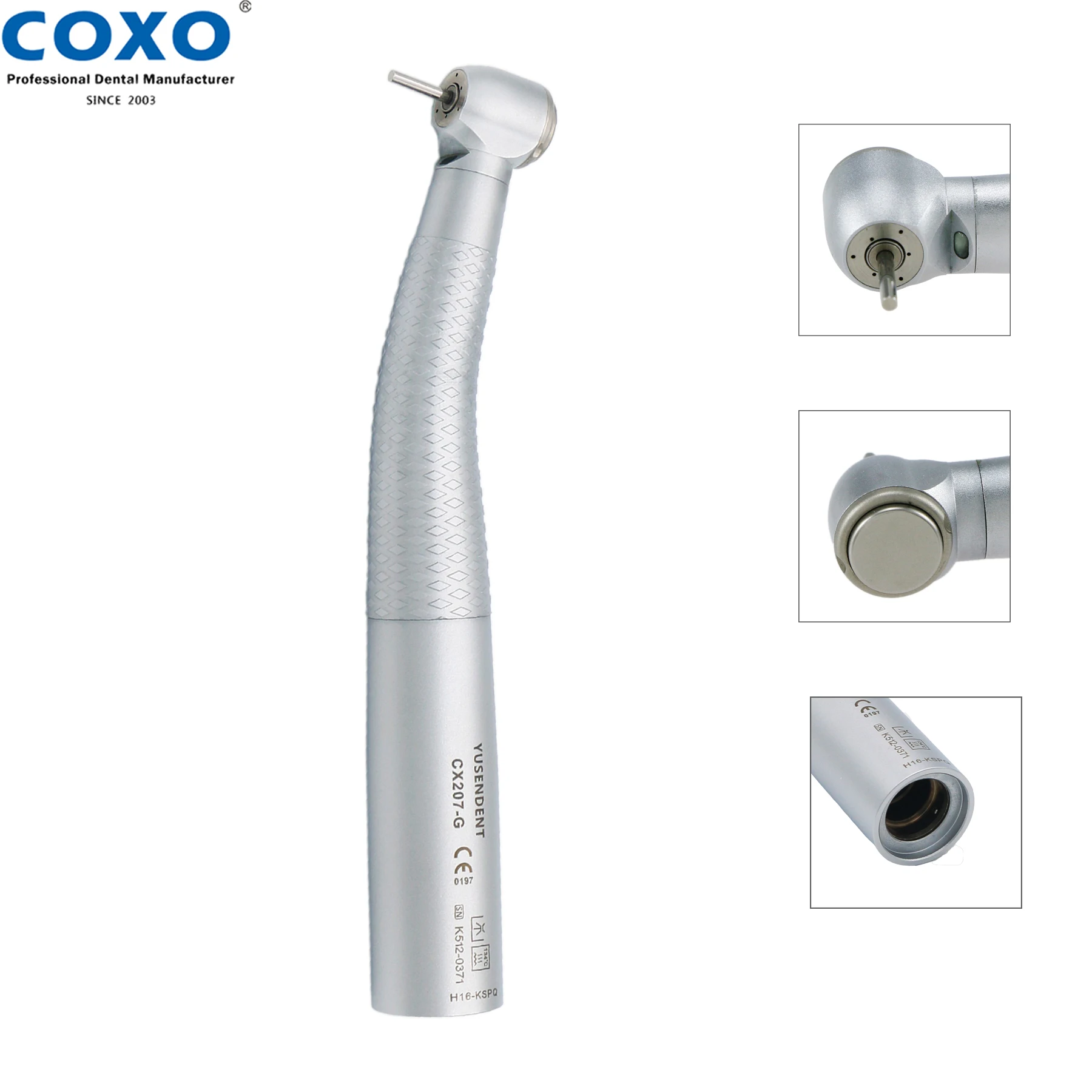 BEING Dental High Speed Turbine Fiber Optic Handpiece fit KaVo Coupler 4/6H