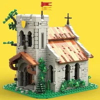 1449PCS Medieval Lion Knights Castle Architecture Model MOC-153931 Modular Building Blocks Puzzle Toys Gift for Adults Kids 2