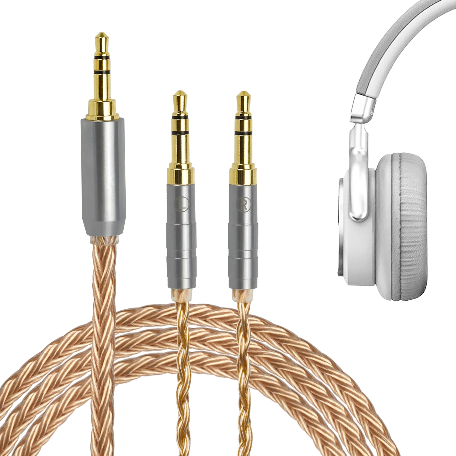 Headphone cables hifiman dual 3 5 mm headphone cable okcsc