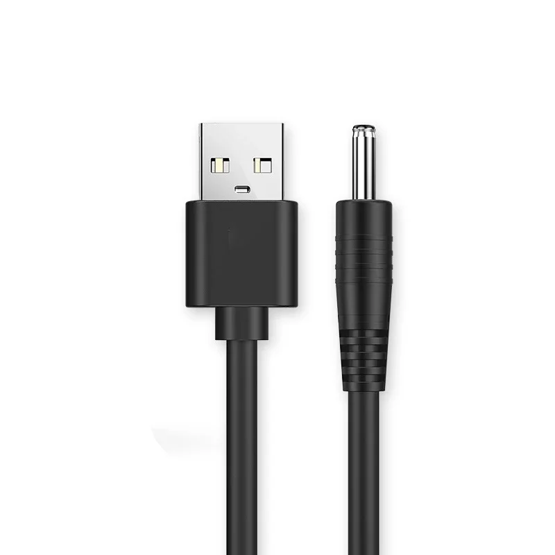 Charging Cable USB Charging Cable AC Power Cable 1M USB A to DC 3.5mm Power Cable Jack Connector 5V Charger 3.5*1.35mm Universal for HUB Mini Fan Router Speaker MP3 Accessories