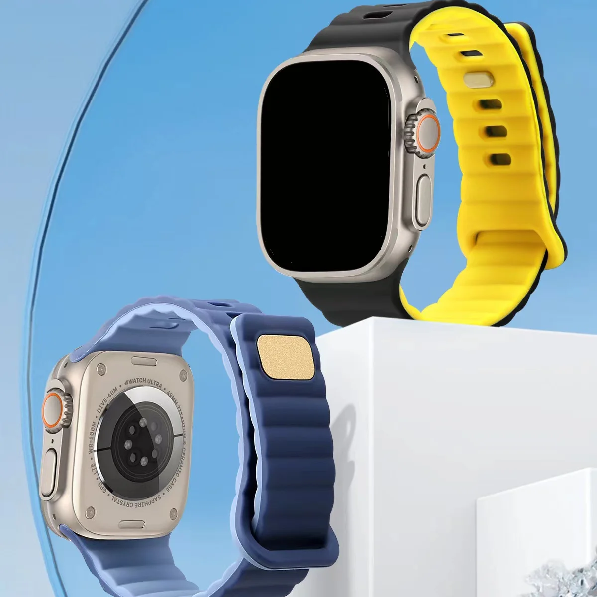 Рисунок 4 - Ремешок силиконовый магнитный для Apple Watch Ultra 2