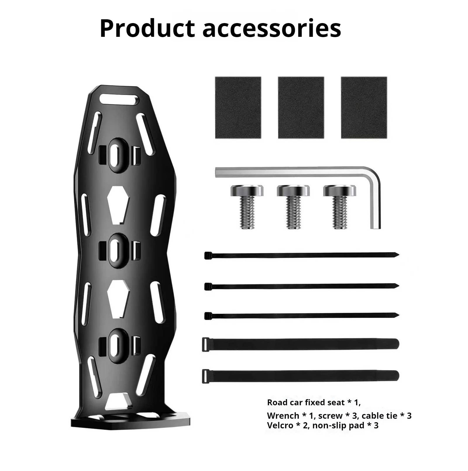 Enlee Fahrrad taschen halter einfach zu nnstall Fahrrad Audio Stand Flasche Vorderrad gabel Oberrohr halter Fahrrad taschen halterung – Detail 4