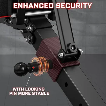 GIKPAL Adjustable Weight Bench - Workout Bench Press for Home Gym, Foldable Incline Decline Sit up Exercise Bench 5