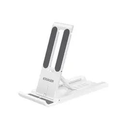 Essager Foldable Mini Mobile Phone and Tablet Desktop Stand Holder (1PCS White Holder)