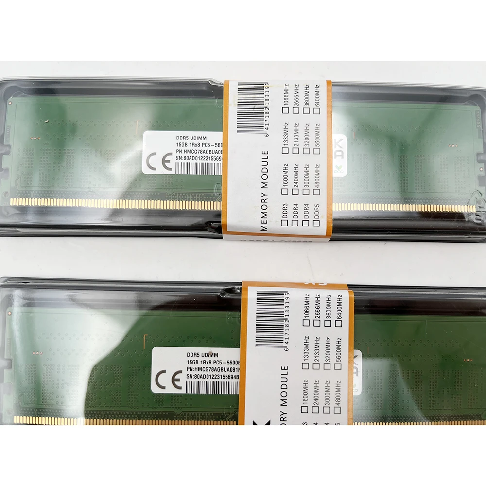 New 1PCS HMCG78AGBUA081N A-Die For RAM 16GB 16G DDR5 5600B PC5-5600B-UA0 4 New 1PCS HMCG78AGBUA081N A-Die For RAM 16GB 16G DDR5 5600B PC5-5600B-UA0 - Image 2