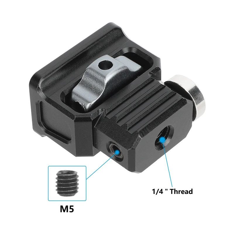 Quick Release Monitor Holder Ball Head Anti-Twist 1/4inch Adapter for Magic Arti