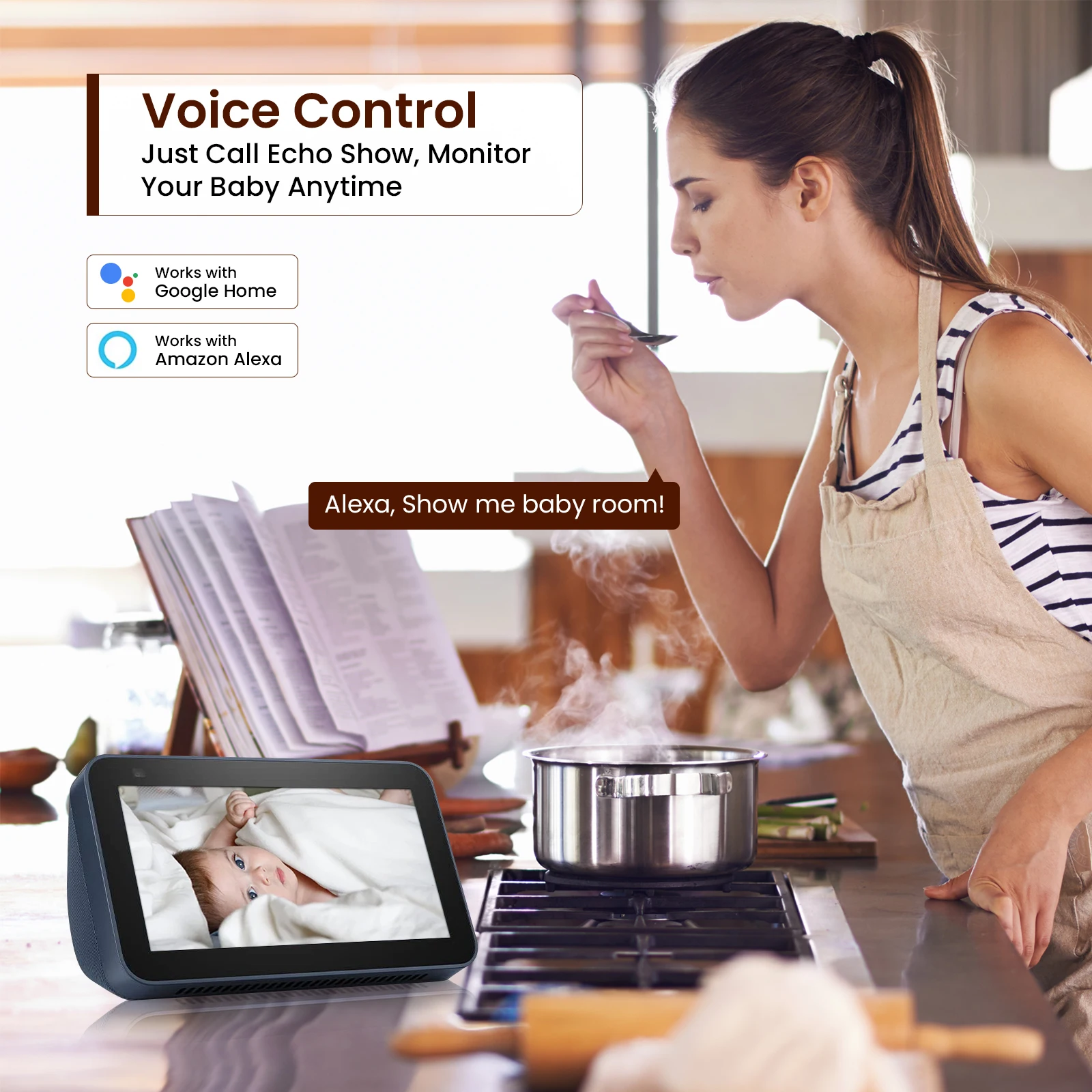 Amorom ǳ  IP ī޶,  1080P HD Ʈ , AI   ī޶, ˷ , ֿ  ̺ Ϳ