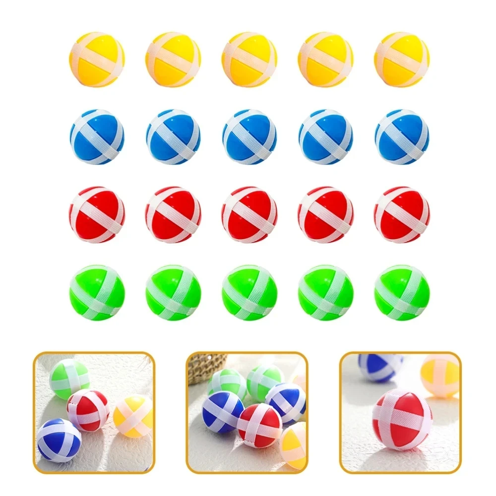 10/30Pcs Children Dart Balls Interactive Sticky Balls Sticky Balls Dart Game Accessories for Home School Children Gifts 2