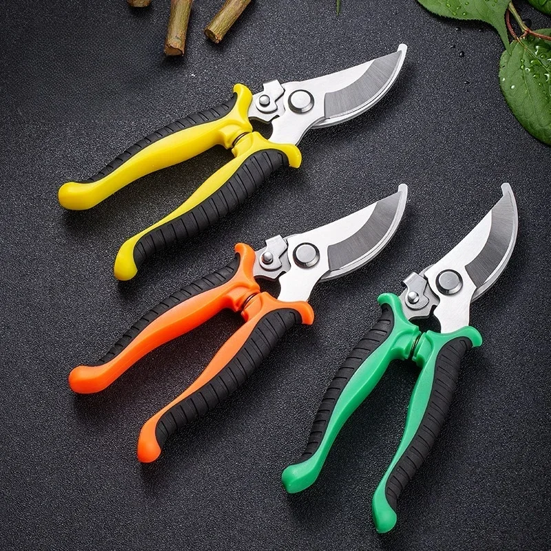 Horticultural Scissors Bird Beak Shape Branch Pruning Labor Saving Pruning Stainless Steel Picking Multifunctional Fruit Scissor 2