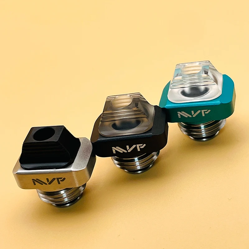 MVP Style 510 Thread Mouthpiece Tip SS Aluminum PC POM PEEK Material For BB / Billet Box Accessories