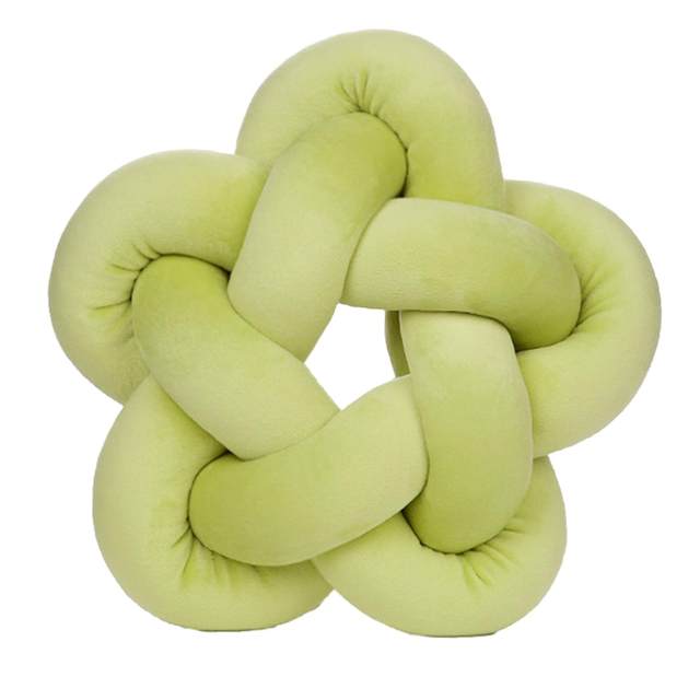 Star Shape Throw Pillow Comfortable Hand Woven Plush Pillow Thick Plush Throw Pillow for Bed Couch Living Room Chair Home Decor