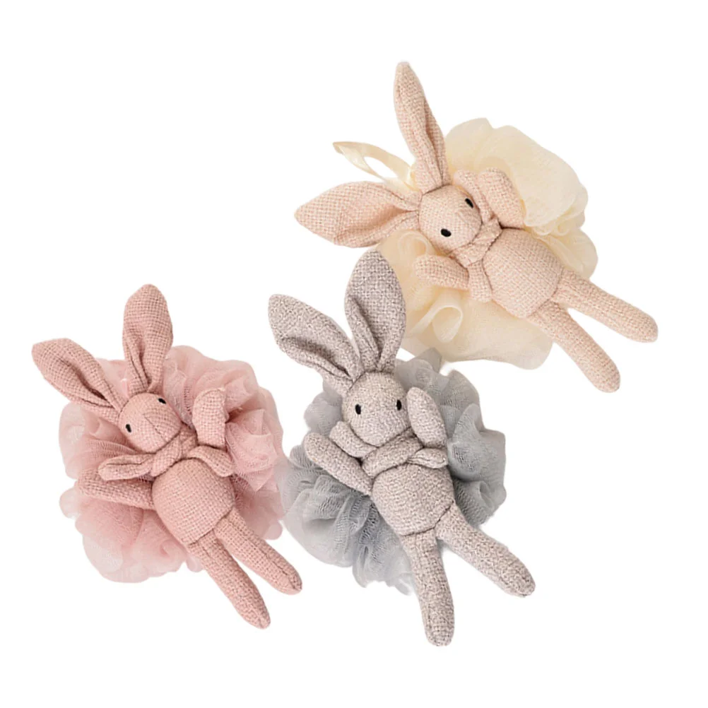 

Bath Flower Ball with Lanyard Shower Balls Foaming Body Cleaning Products Sponges
