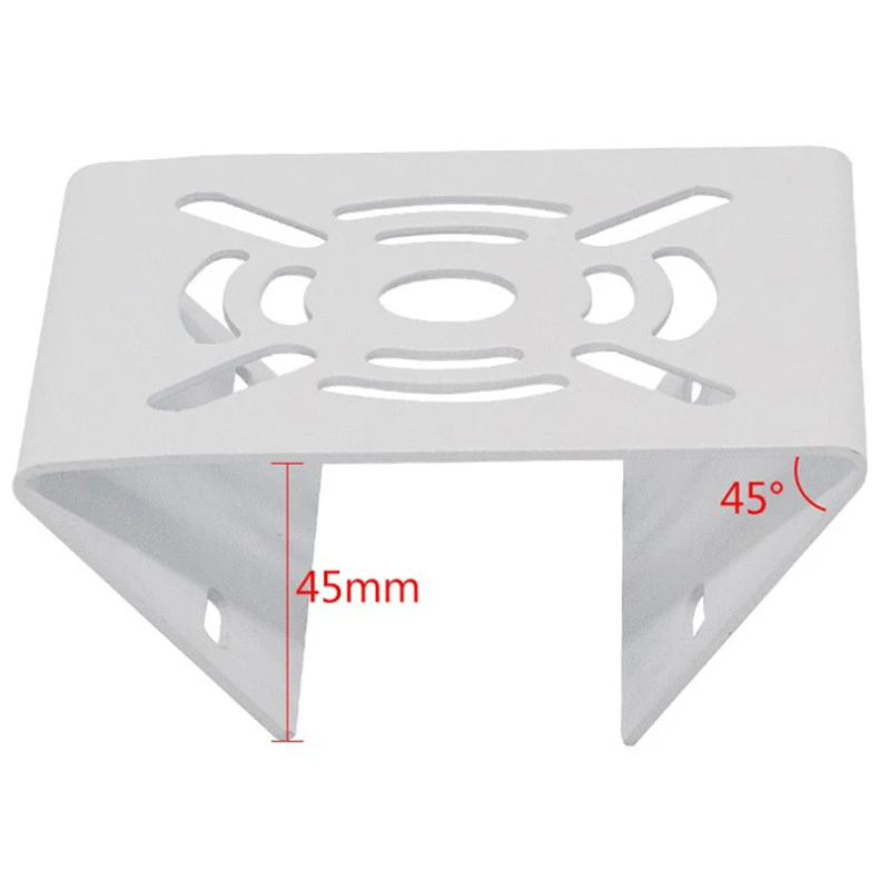 

1PC Surveillance Security CCTV Camera Mounting Bracket Pole Mount Bracket Metal