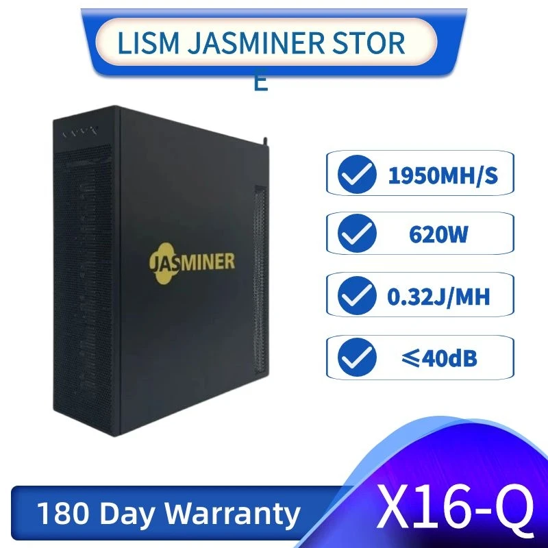 Jasminer X4 Brick Eth/Etc Miner Vnrate: 65 Mh/S ± 10% Consumo Energetico: 30 W ± 10% Eth Miner
