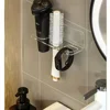 1Pc Multi-purpose Transparent Acrylic Bathroom Comb Holder for Vanity Organization for Easy Access and Convenience 5