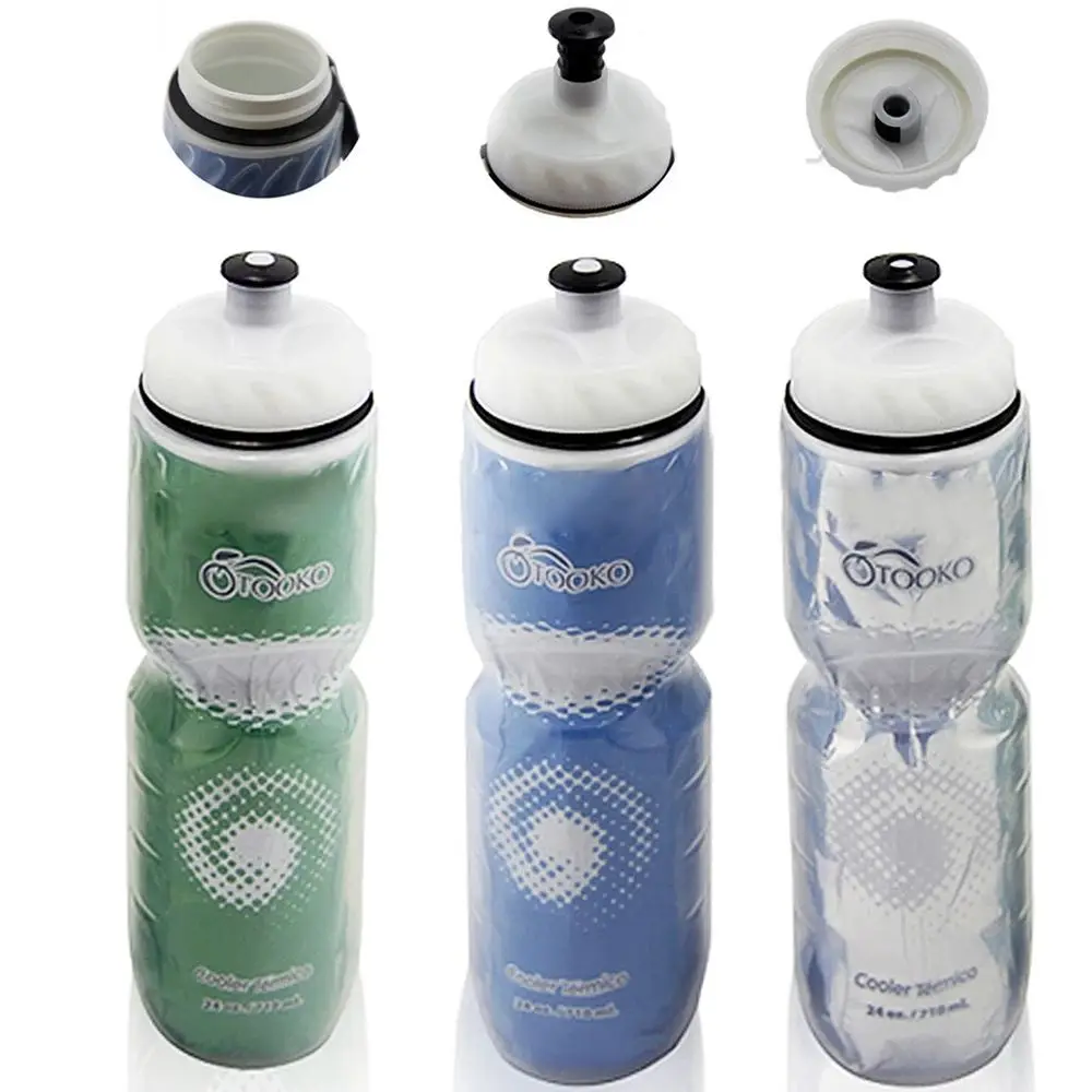 750ML Travel Gym Climbing Dual Layer Thermal Keeping Water Bottle Cycling Equipment