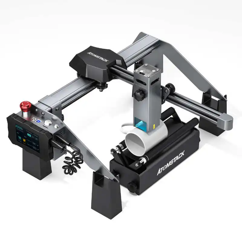 ATOMSTACK P9 M50 Portable Laser Engraver High Accuracy Laser Engraving Cutting Machine EU Plug 100‑240V Cutting Machine large 3d printer 3D Printers