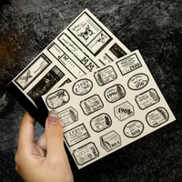 Journal GO 30pcs Vintage Leaves Journaling Material Paper DIY Diary Album Scrapbooking Craft Material Supplies 2
