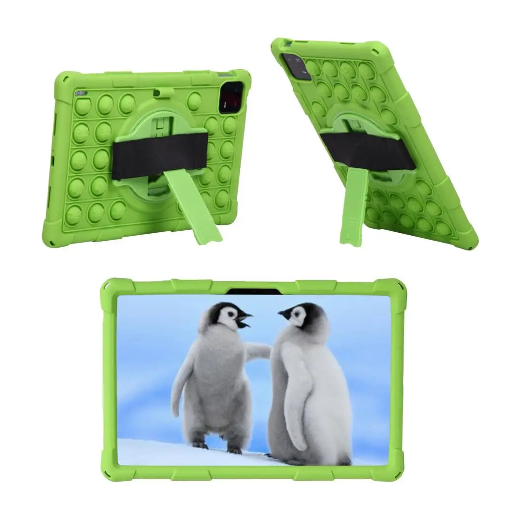 

Чехол-подставка для Xiaomi Pad5, Pad5 Pro, Pad6, Pad6 Pro, 11 дюймов, Redmi Pad, 10,6 дюйма, 2022 дюйма, подставка, мягкий силиконовый чехол, Детская безопасность, чехол