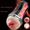 Automatic Sucking Male Masturbator Cup Heating Real Vagina Blowjob Electric Vibrator Pocket Pussy Adult Goods Sex Toys for Men 1