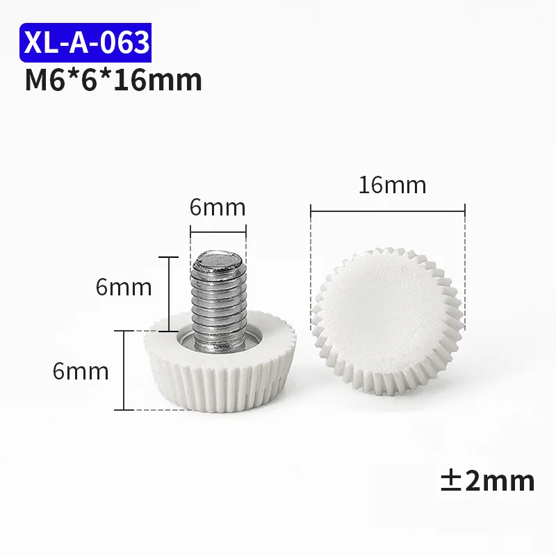 M6x6x16mm(1Pcs)