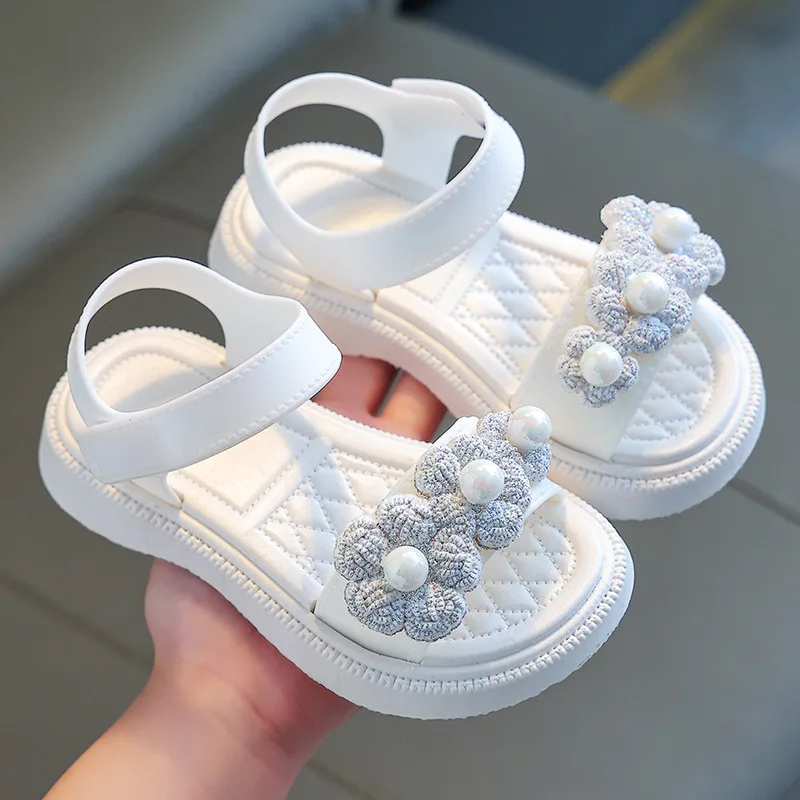 Children Sandals Kids Shoes Summer Girls Sandals 2-9 Years Princess Casual School Outdoor Beach