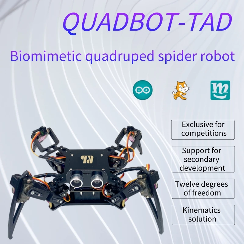 Рисунок 2 - QuadBot-TAD квадрупед биометрический