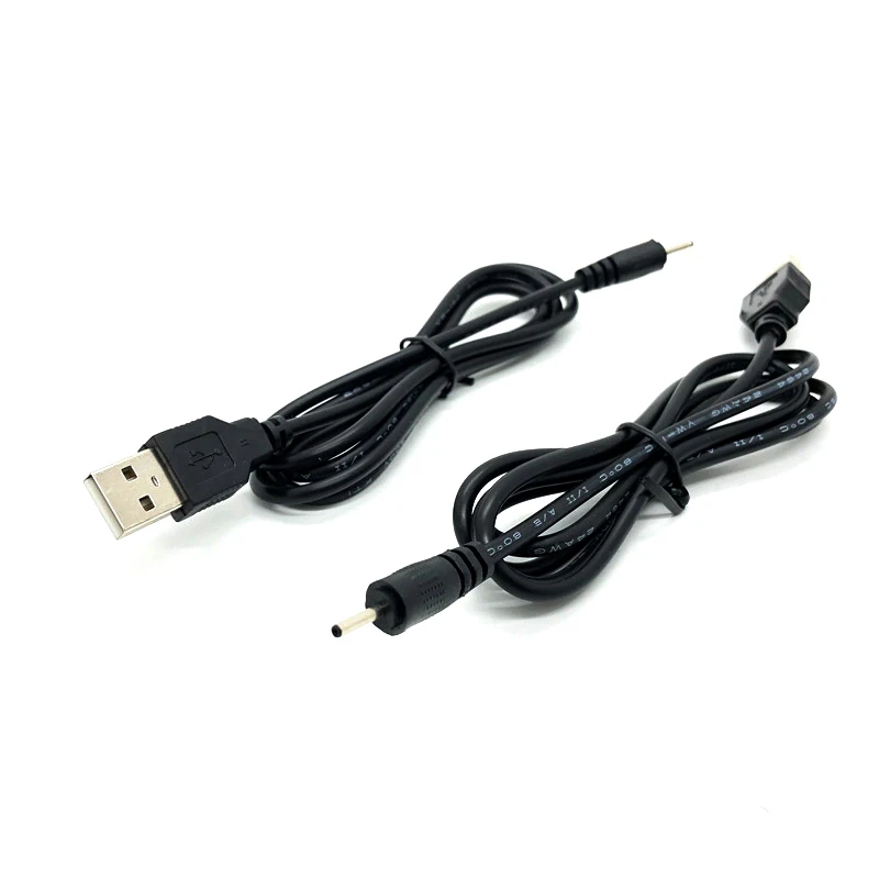 USB to DC 2.0*0.5mm Charging Cable 1M for Huion Graphics Drawing Tablet Rechargeable Pen P80 Power Supply Cable charging cable usb charging cable