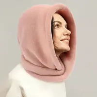 New Imitation Cashmere Balaclava Hats Soft Windproof Neck Warm Headband Keep Warm Winter Head Cover Scarf Cold Weather 1