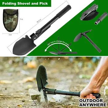 Survival Kit and First Aid Kit, 142Pcs Professional Survival Gear and Equipment with Molle Pouch,Likes Camping Outdoor 4