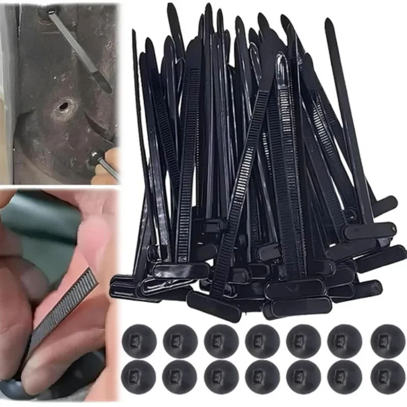Heavy Duty Nylon Cable Ties for Car Repair and Multipurpose Use